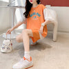 美人度アップ 切り替え チャーミング Tシャツ＋ショートパンツ セットアップ＜S-3615＞