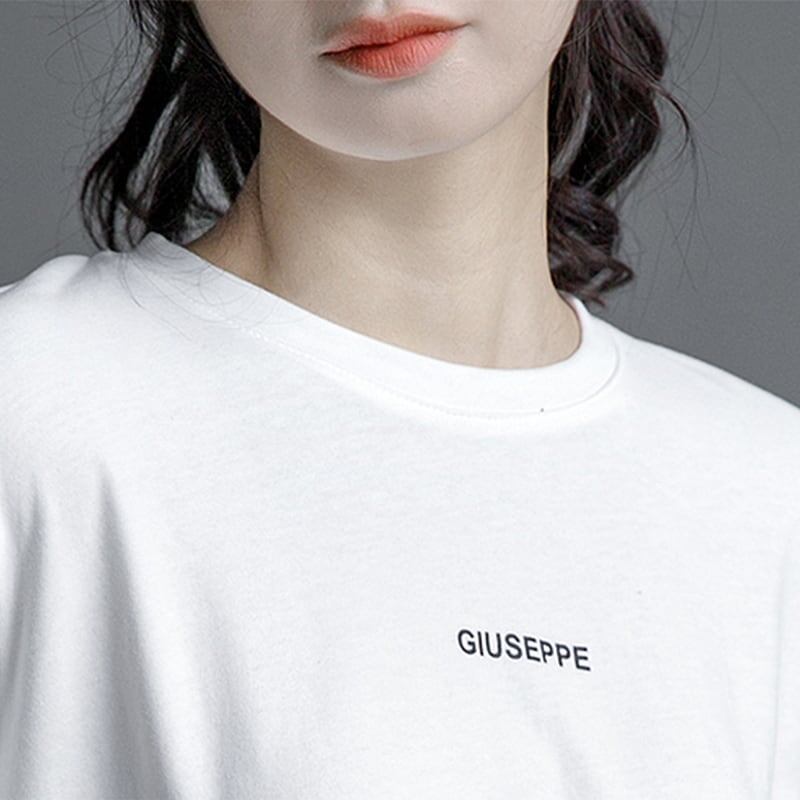 清純甘くて女子力UP 切り替え 美感いっぱい Tシャツ カットソー＜S-3020＞