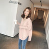 【翌日発送・在庫一掃セール】美人度アップ 長袖 Vネック 無地 ニット セーター＜S-2287＞