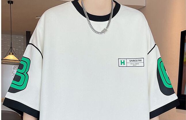 早い者勝ち カジュアル ファッション 切り替え 全3色 半袖Ｔシャツⅹパンツセット<S-8950>