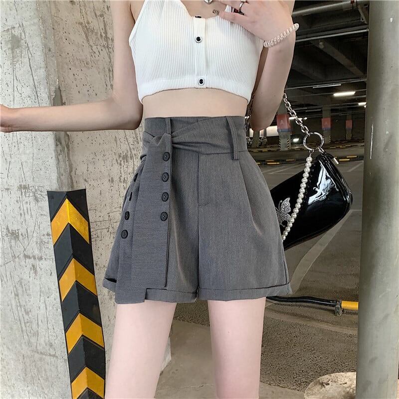 美感いっぱい ハイウエスト 着心地抜群 パンツ ボトムス＜S-3360＞