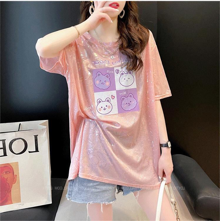 【半額！期間限定！！】アイスシルク半袖Tシャツ<S-5004>