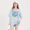 男女兼用 ルーズシルエット 半袖 Tシャツ <S-13136>
