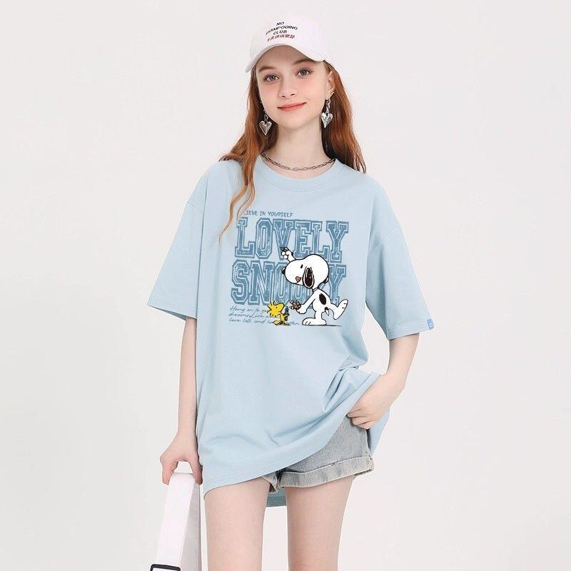 男女兼用 ルーズシルエット 半袖 Tシャツ <S-13136>