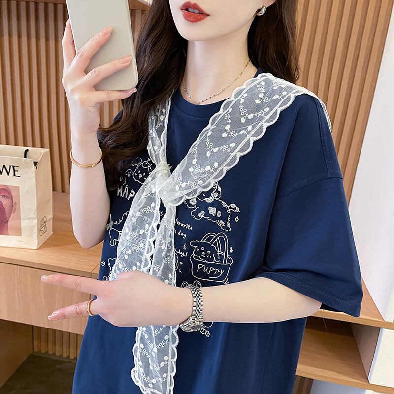 早い者勝ち 絶対流行 売れ筋 早い者勝ち カジュアル 2色選択 Tシャツ<S-11347>