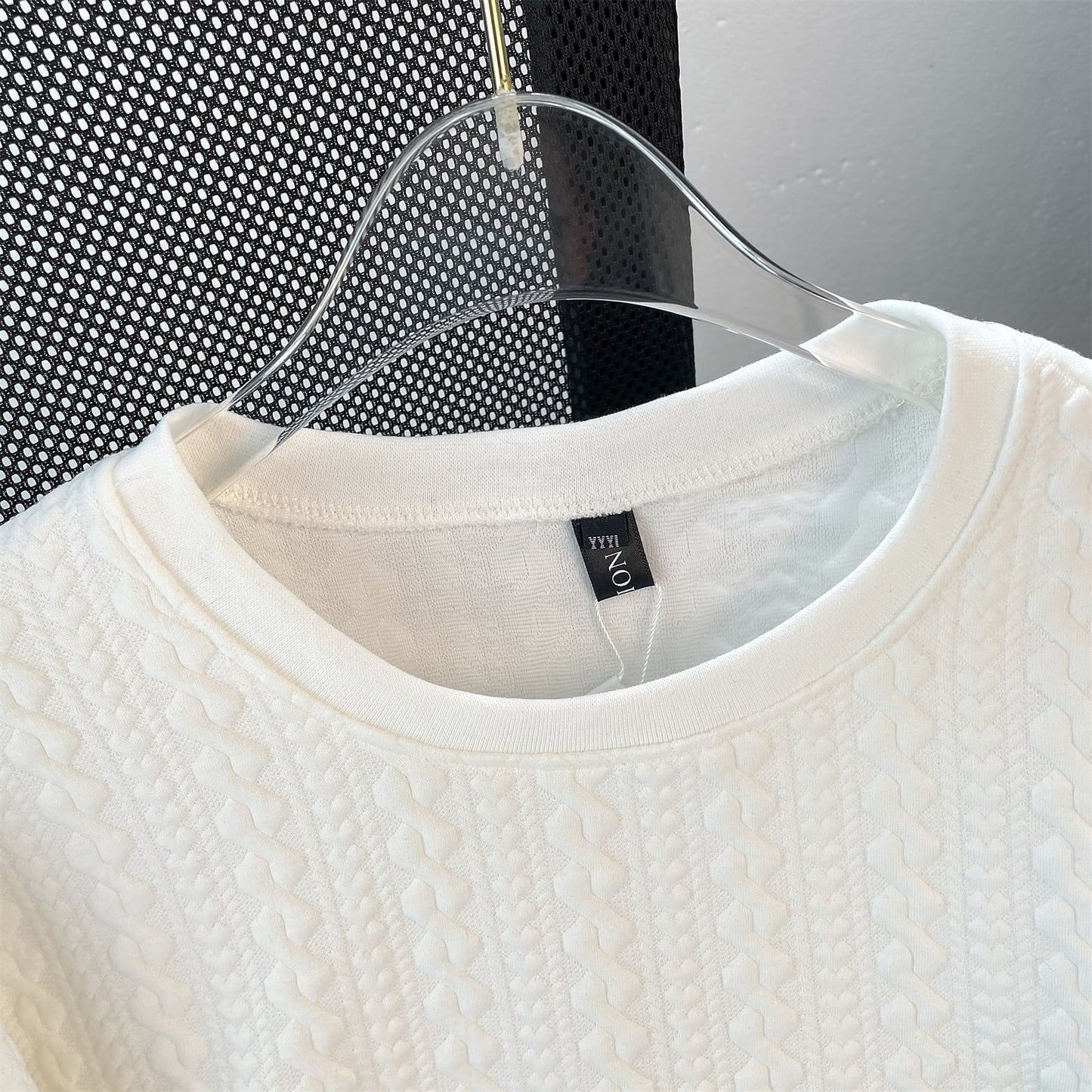 ゆったり感アップ 切り替え 美人度アップ Tシャツ＋ショートパンツ セットアップ＜S-3457＞