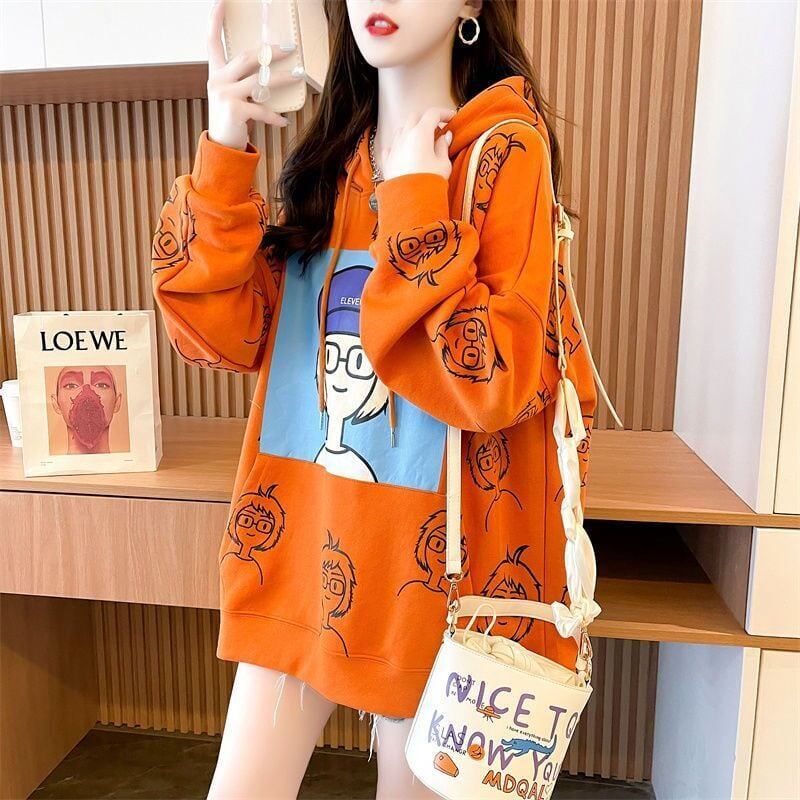 【店舗販促品】 プリント 美人度アップ パーカー 全3色＜S-4938＞