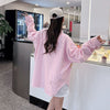 売り切れ必至 韓国風ファッション 上質 アバンギャルド プリント デニム Tシャツ ＜S-9479＞