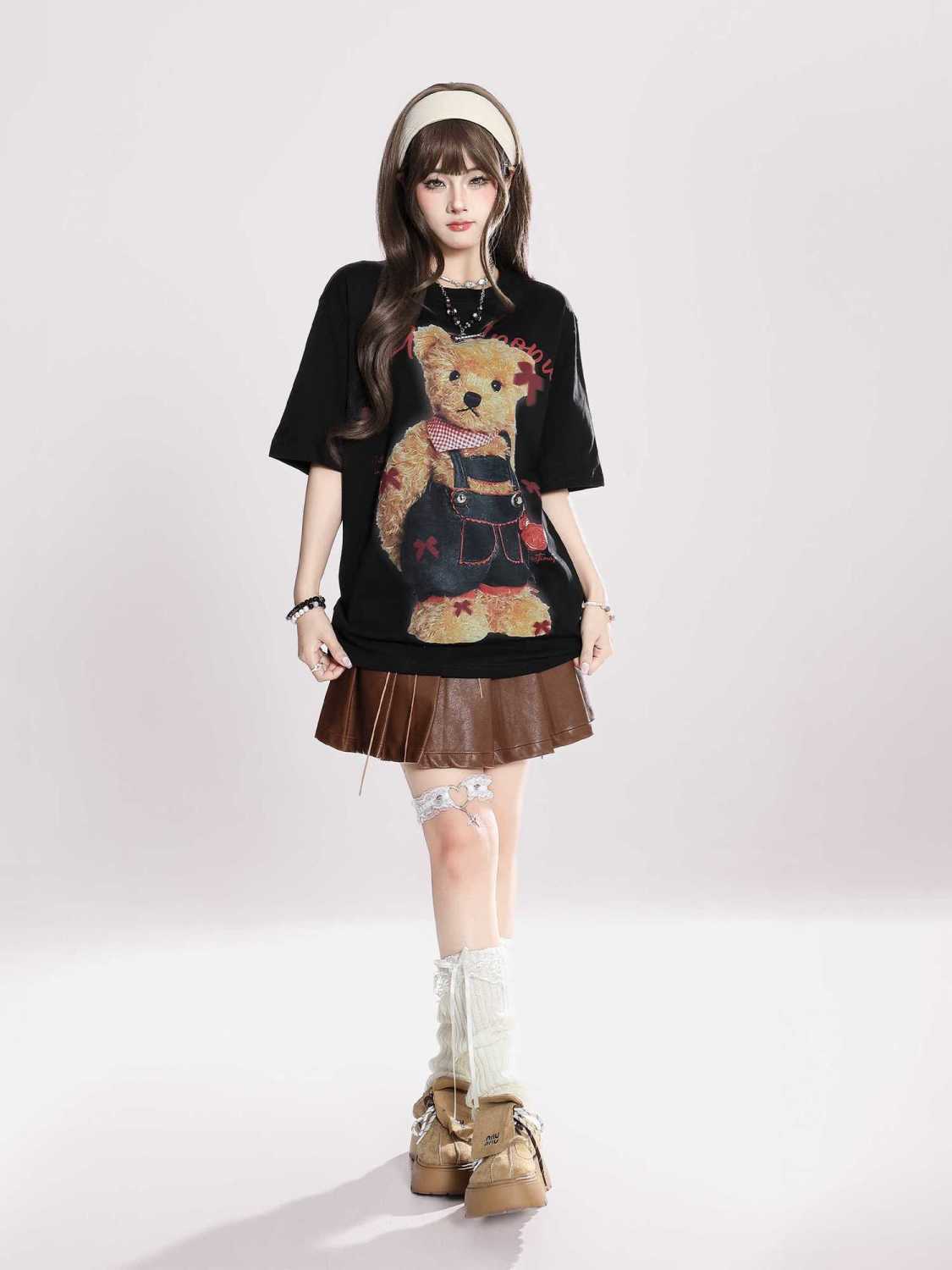 絶対流行 好感度UP 海外トレンド カジュアル 全3色 半袖 Tシャツ ＜S-11109＞