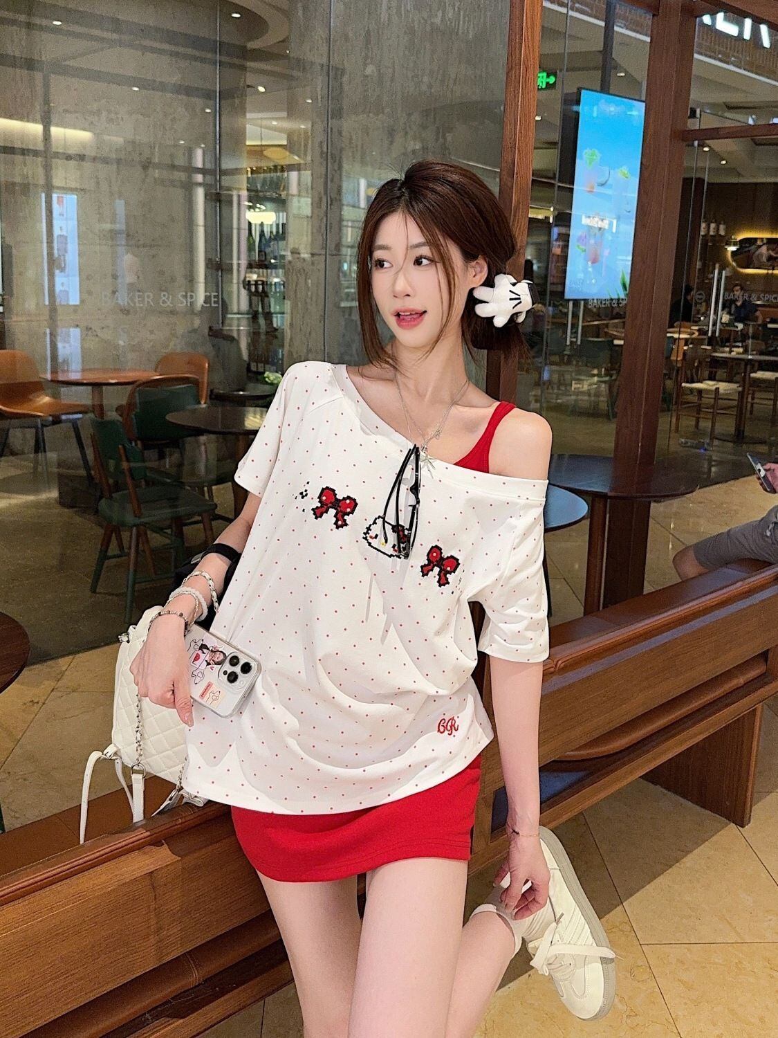 売れ筋 早い者勝ち 絶対流行 カジュアル Tシャツ<S-11405>