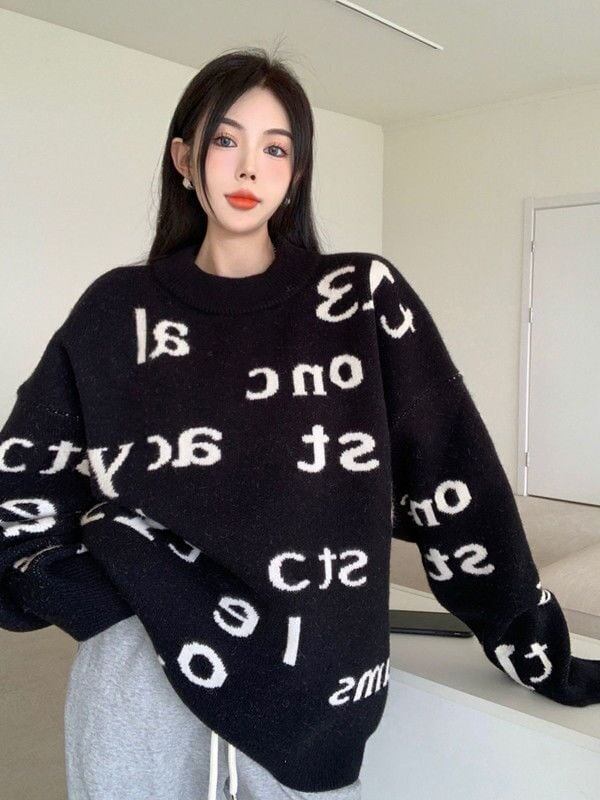 絶対流行 上品 セクシー上質 セーター<S-5673>