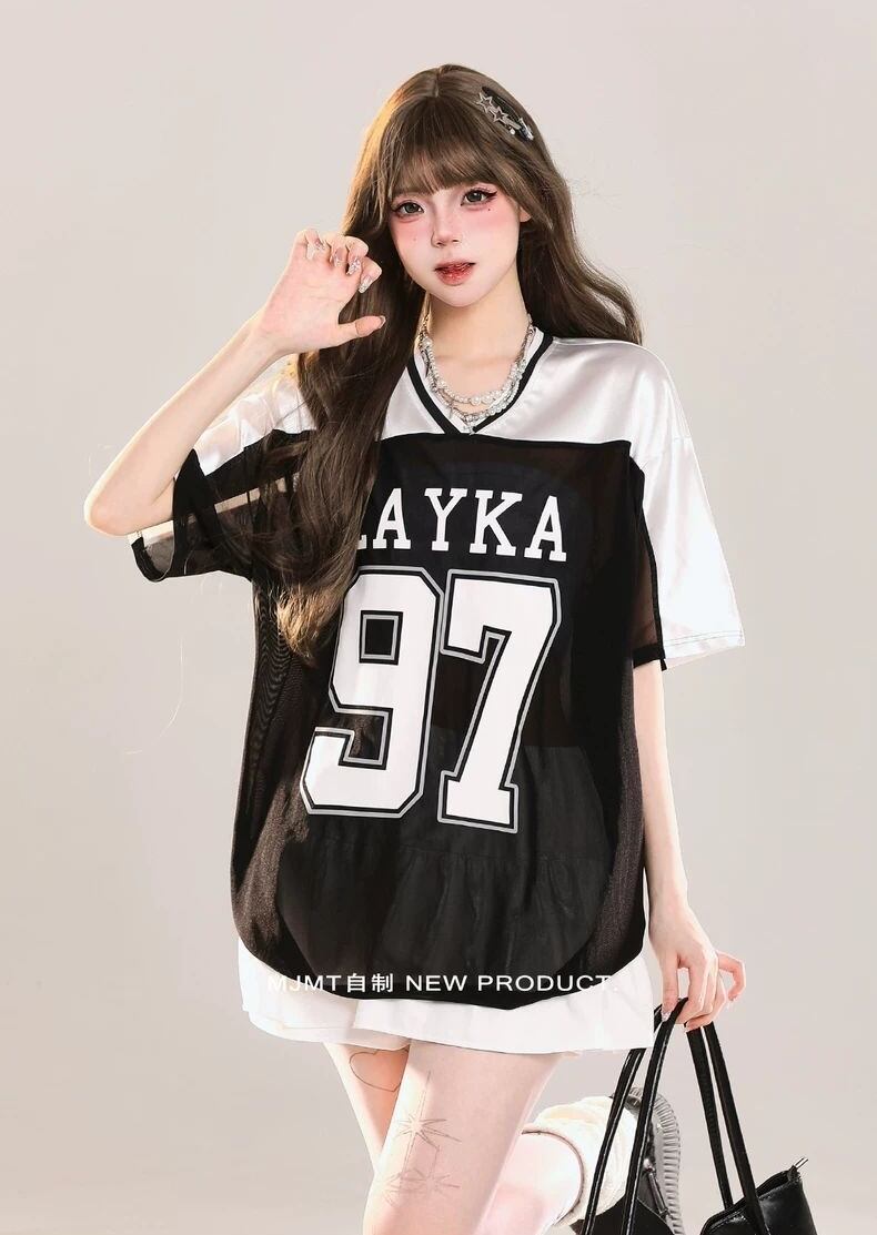 大活躍 売れ筋 話題沸騰中 絶対流行 早い者勝ち カジュアル 2色選択 Tシャツ<S-11217>
