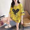 デザインセンス重工業ホットダイヤモンドパーソナライズされた漫画半袖Tシャツ、夏の新しいスタイル<S-2924>