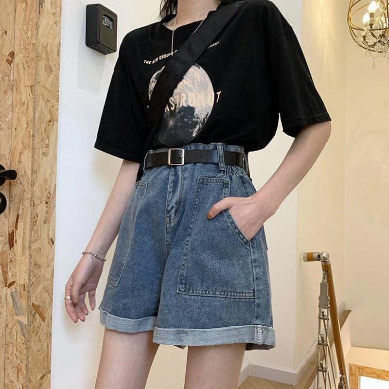 レトロ ハイウエスト スタイリッシュ パンツ ボトムス＜S-3222＞