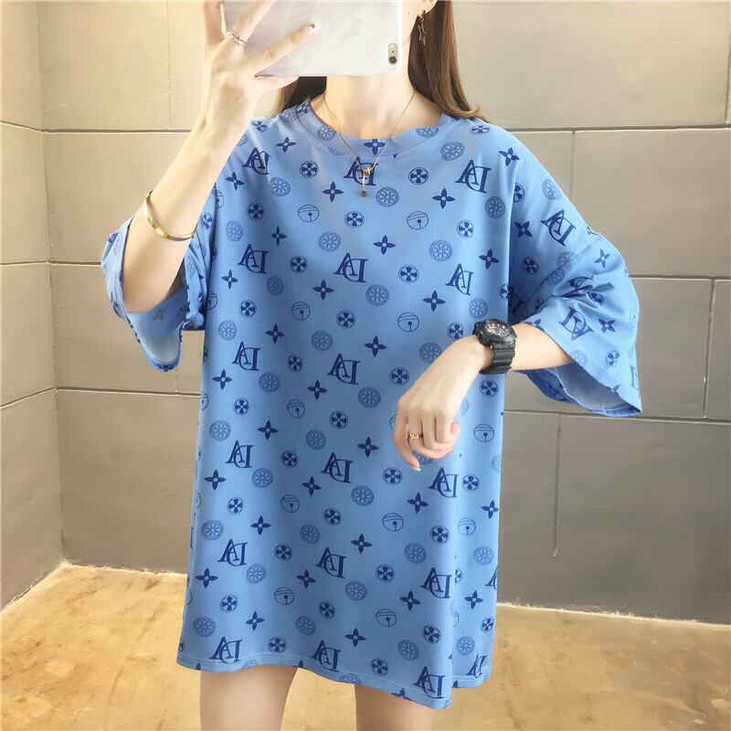 高級感溢れる プリント 美感いっぱい Tシャツ カットソー＜S-3316＞