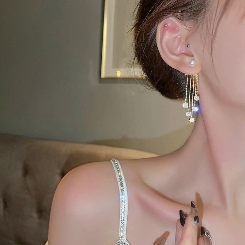 着心地抜群 女性力を高める 気質溢れる ピアス アクセサリー＜isf-3570＞