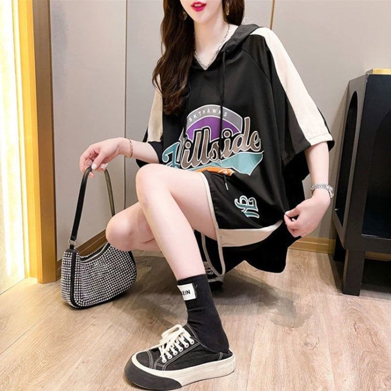 高級感溢れる Tシャツ＋ショートパンツ 好感度満載 セットアップ＜S-3473＞