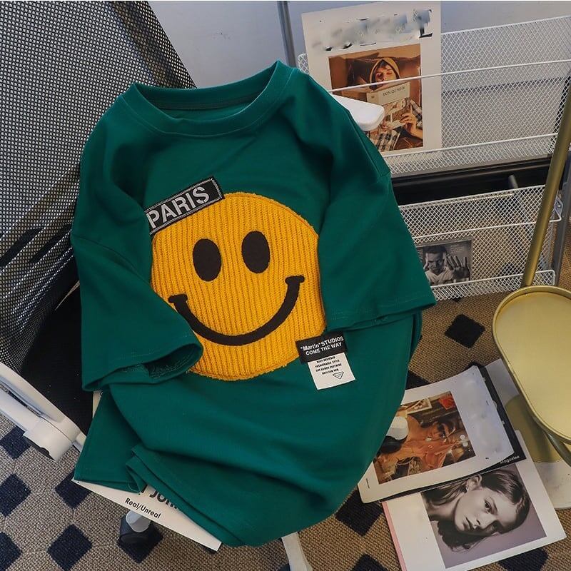 個性的なデザイン プリント オシャレ度満点 Tシャツ カットソー＜S-3373＞