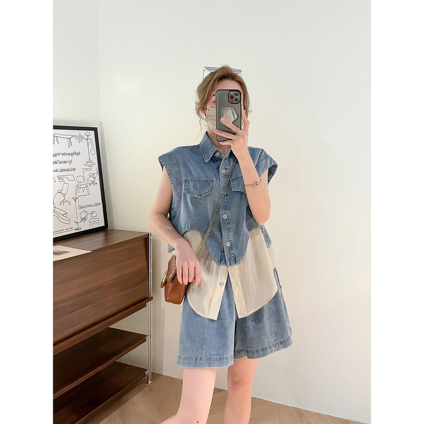 今季マストバイ 上品 ファッション 半袖Ｔシャツⅹパンツセット <S-6575>