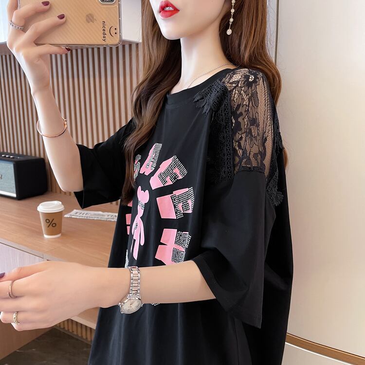 【半額！期間限定！！】美人度アップ スウィート ファッション 半袖シャツ<S-6632>