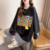 スタイリッシュ 切り替え 一目惚れ プリント Tシャツ カットソー＜S-3648＞