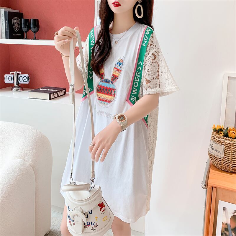 スタイリッシュ プリント 一目惚れ Tシャツ カットソー＜S-3265＞