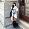 美人度アップ 絶対流行 売れ筋 早い者勝ち カジュアル 2色選択 Tシャツ<S-11522>