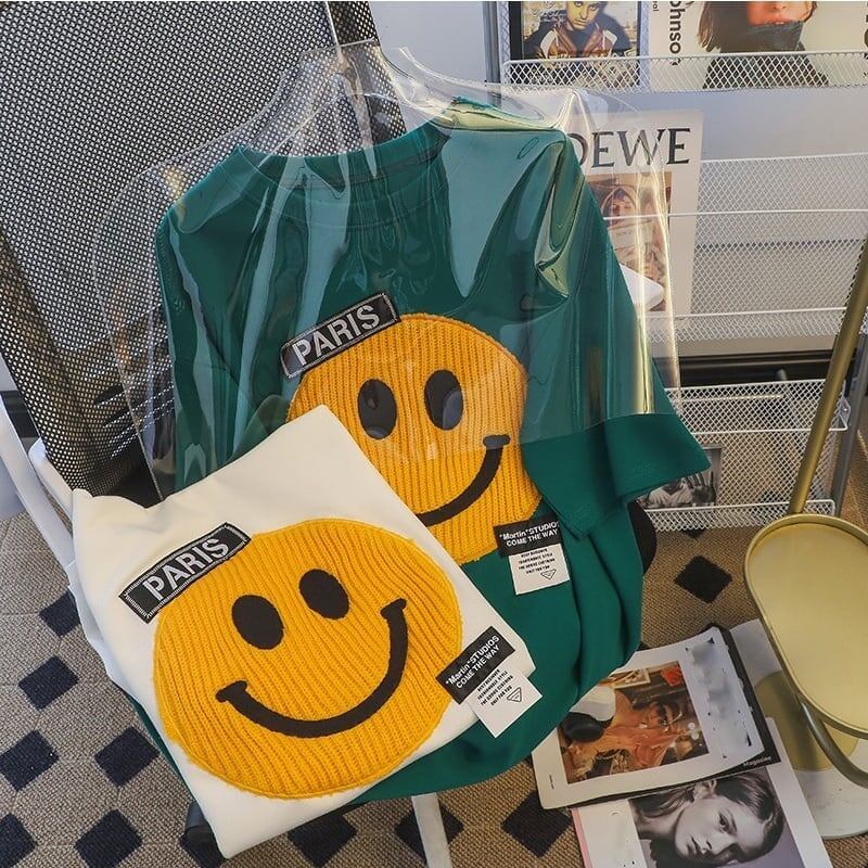 個性的なデザイン プリント オシャレ度満点 Tシャツ カットソー＜S-3373＞