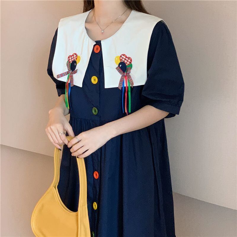 大活躍 大人可愛い 超人気 シンプル チェック柄 フロック<S-11286>