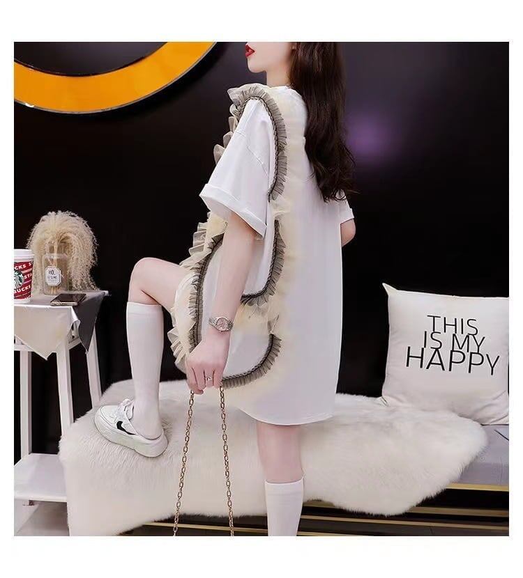 おしゃれ度 ロング アップ Tシャツ ＜S-2846＞