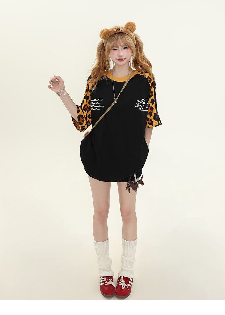 着回し力抜群 絶対流行 売れ筋 早い者勝ち カジュアル男女兼用 2色選択 Tシャツ<S-11255>