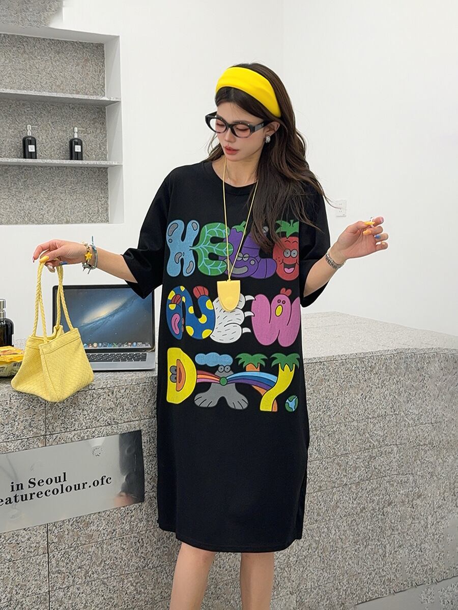 早い者勝ち 海外トレンド 定番シンプル 好感度UP カジュアル 全3色 半袖 Tシャツ ＜S-11377＞