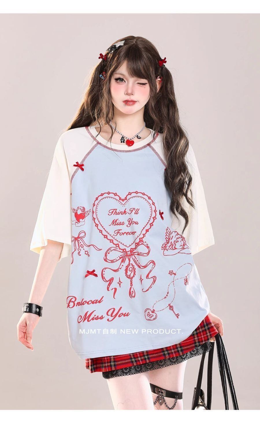 スウィート 絶対流行 今季マストバイ 早い者勝ち カジュアル 2色選択 Tシャツ<S-11665>
