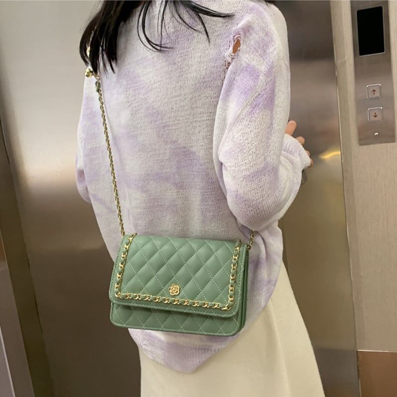好感度満載 無地 美感いっぱい 幾何学模様 メッセンジャーバッグ＜S-2934＞
