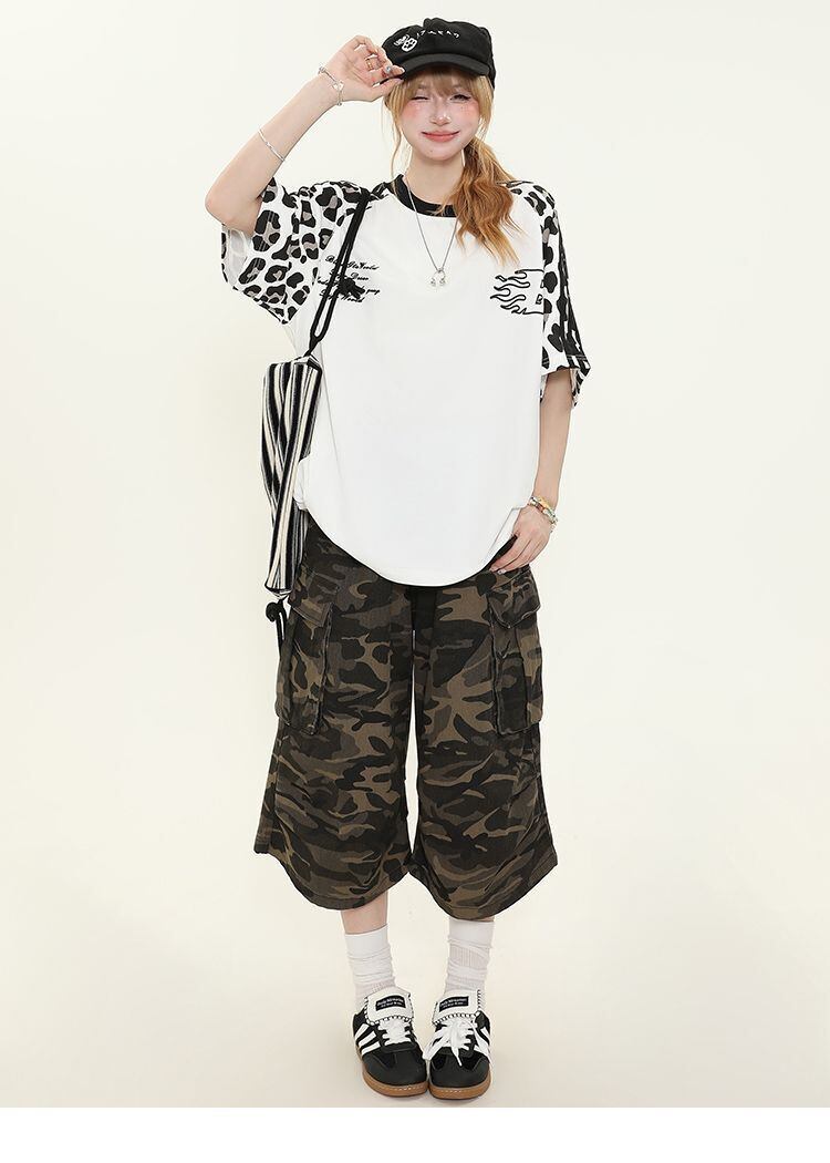 着回し力抜群 絶対流行 売れ筋 早い者勝ち カジュアル男女兼用 2色選択 Tシャツ<S-11255>