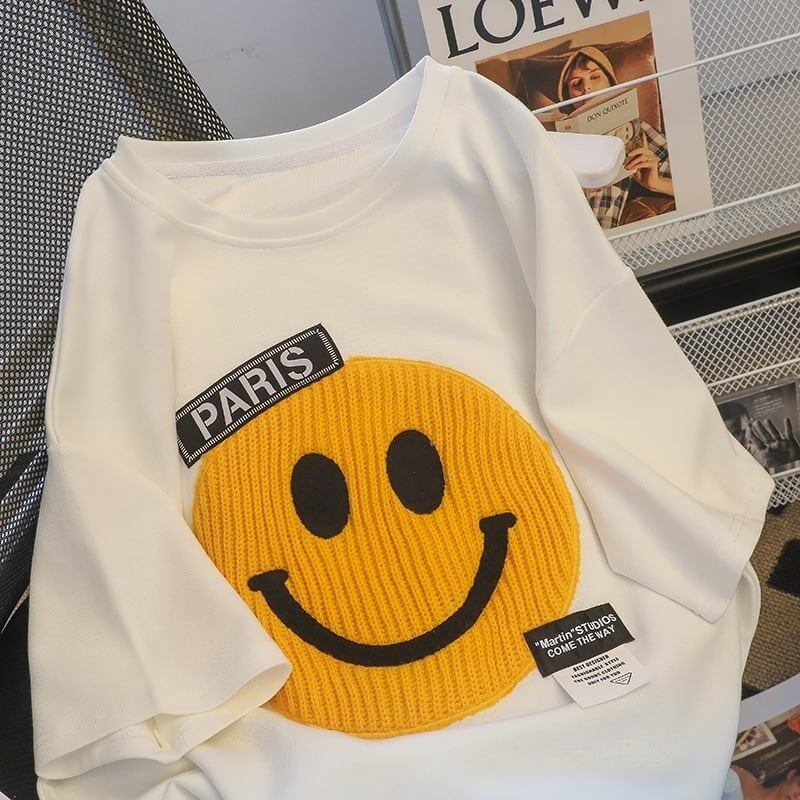 個性的なデザイン プリント オシャレ度満点 Tシャツ カットソー＜S-3373＞