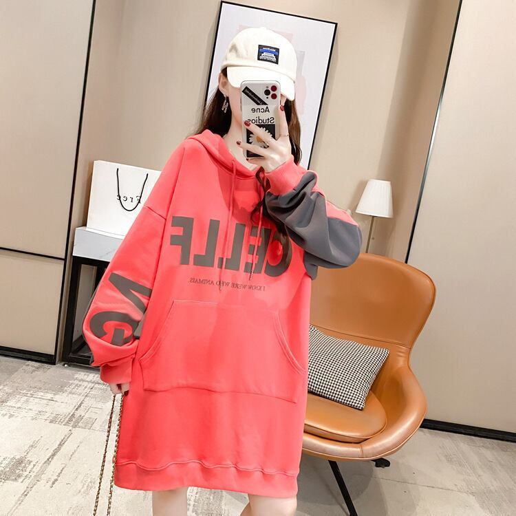 裏起毛ゆったりスウェットロング丈ワンピース   ＜S-1358＞
