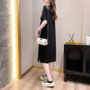 個性的なデザイン プリント 一目惚れ Tシャツ カットソー ワンピース＜S-3490＞