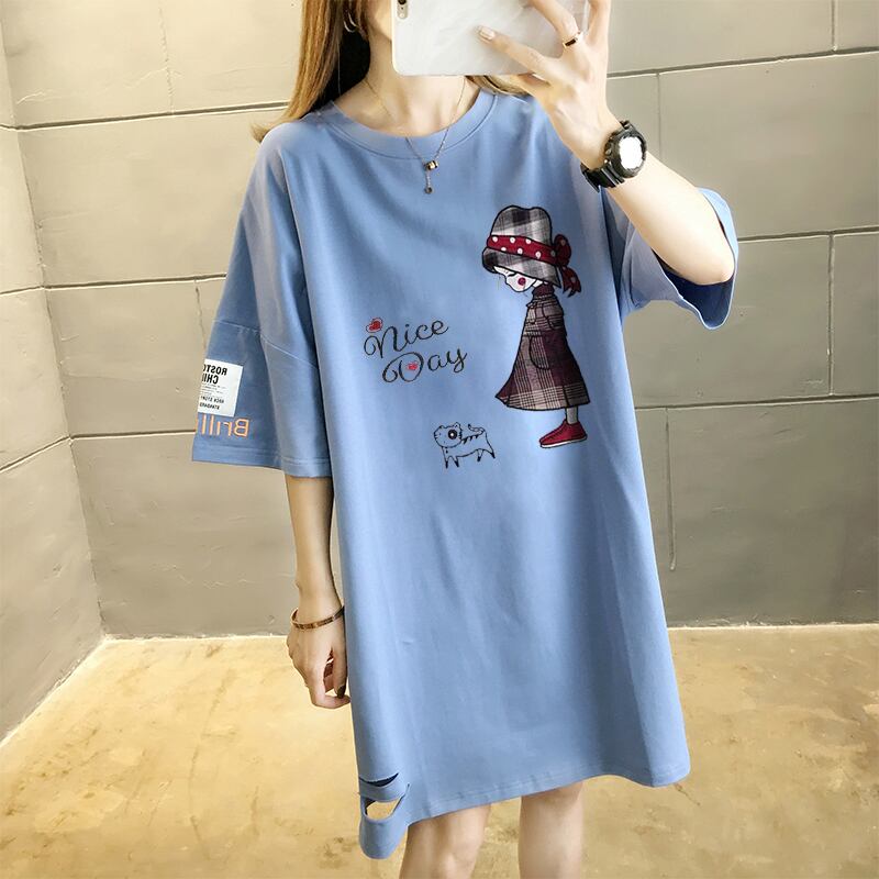 大活躍 ファッション カジュアル ルーズ 半袖シャツ<S-6655>