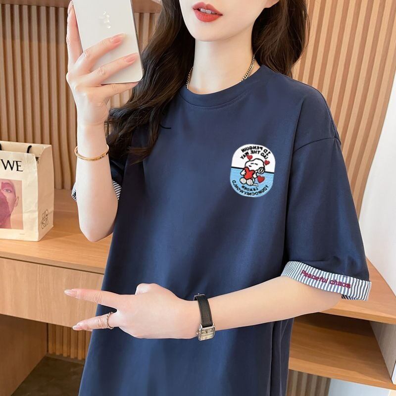 着回し力抜群 好感度UP 海外トレンド カジュアル 全3色 半袖 Tシャツ ＜S-11668＞
