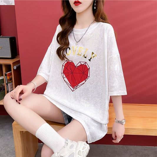 話題沸騰中 ファッション 個性派 プリント 全3色 半袖Tシャツ<S-8508>
