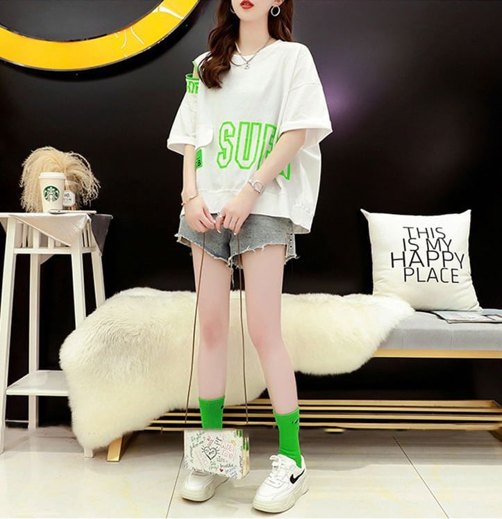 今季マストバイ プリント全3色 アバンギャルド 半袖Tシャツ＜S-8167＞