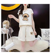 売り切れ必至  カジュアル スウェット全4色オーバーサイズトップス<S-4793> 半袖Ｔシャツⅹパンツセット全3色 <S-8266>