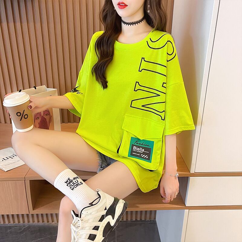 スウィート 好感度UP 海外トレンド カジュアル 全3色 半袖 Tシャツ ＜S-11673＞